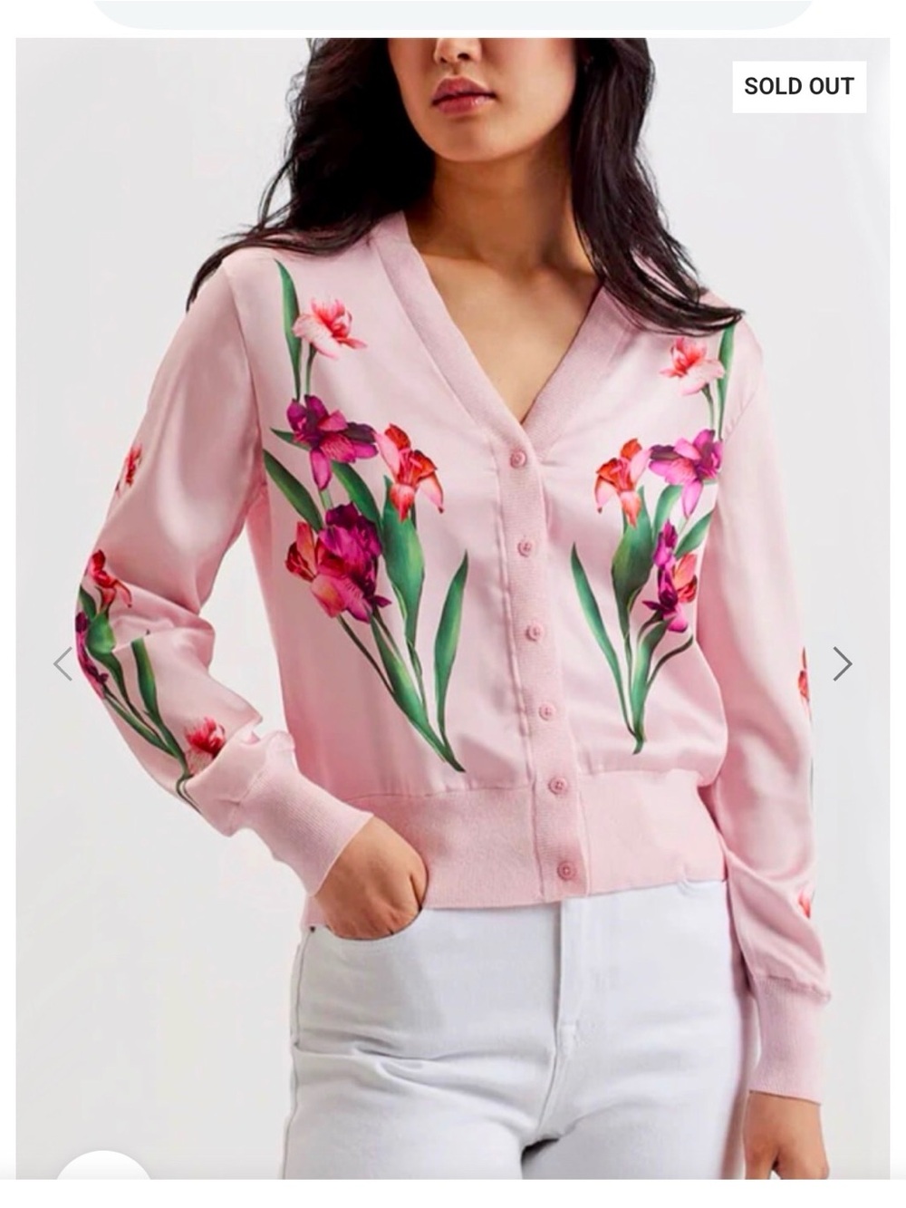 Ted Baker London Meralll Cardigan, size 4/L